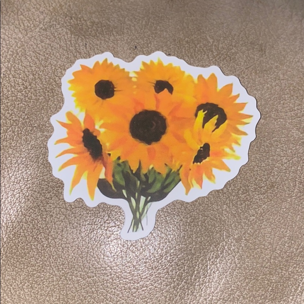 Sunflower Sticker